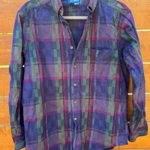 Vintage Pendleton Country Traditionals Men’s medium Multi Color Plaid shirt
